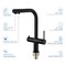 Kibi Circular 2-in-1 Water Filter Kitchen Pull Out Faucet- Matte Black KFF502MB - alternate 8